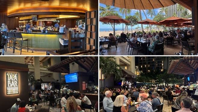 힐튼 하와이안 빌리지 레스토랑 / 사진=홍지연 여행+ 기자