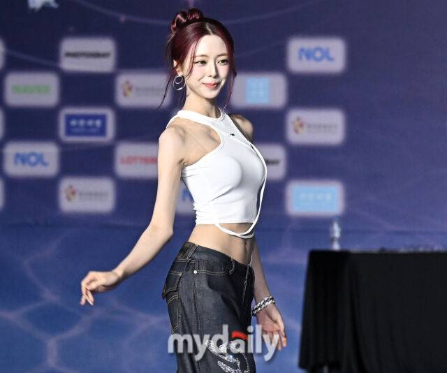 유나가 캐주얼 의상에도 완벽한 몸매를 자랑했다. / 마이데일리 DB