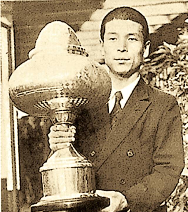 1941년 일본 오픈에서 우승한 고 연덕춘 한국프로골프협회(KPGA) 고문. 사진 제공=KPGA