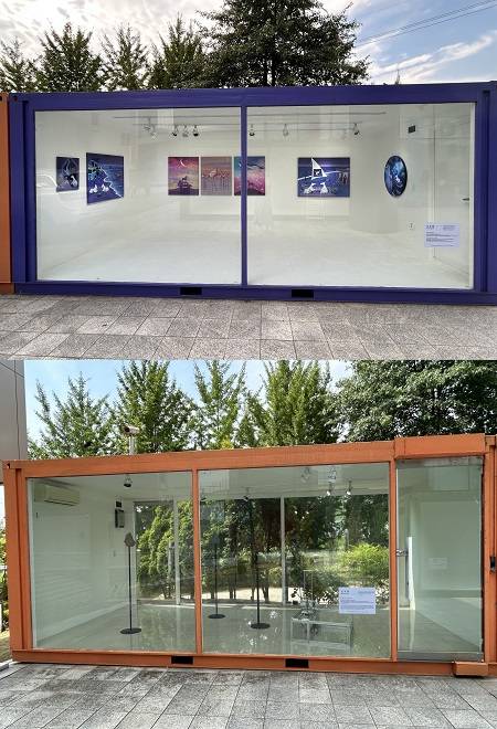 야외컨테이너전 쇼콘 전시 모습 ⓒ오산시립미술관 제공
