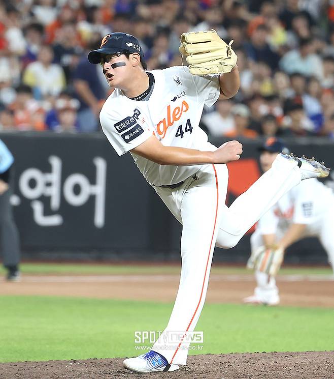 ▲ 한화 올 시즌 성적의 키를 쥐고 있는 김서현 ⓒ곽혜미 기자