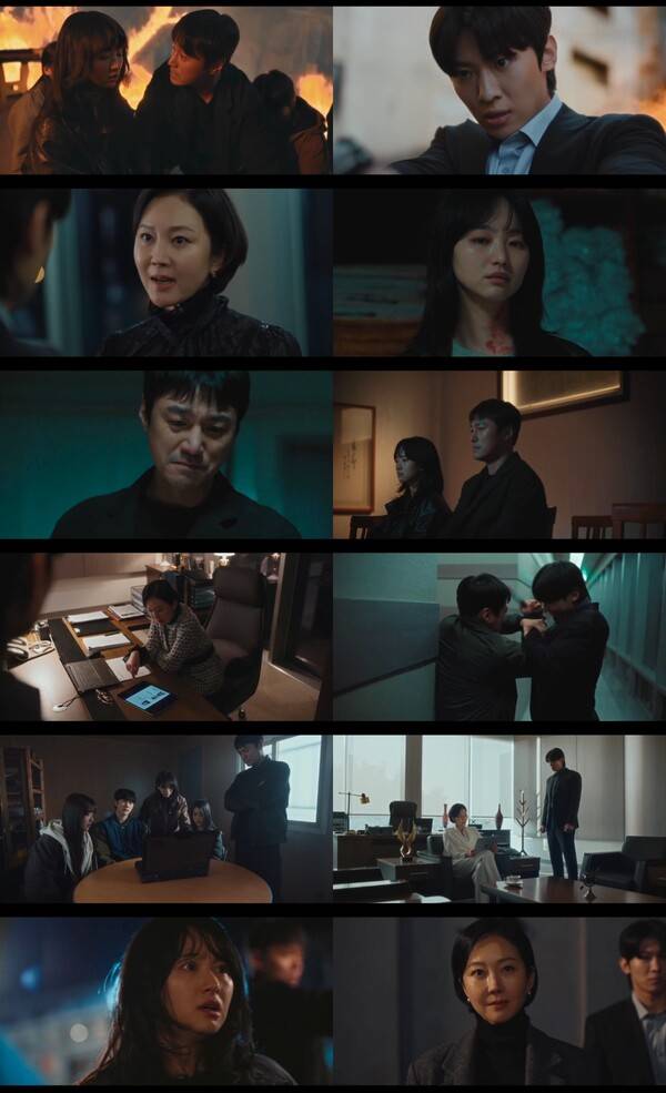 ▲ 11일 방송된 ENA 월화드라마 '아이쇼핑'에서 원진아가 염정아의 악행에 분노했다. 방송화면 캡처