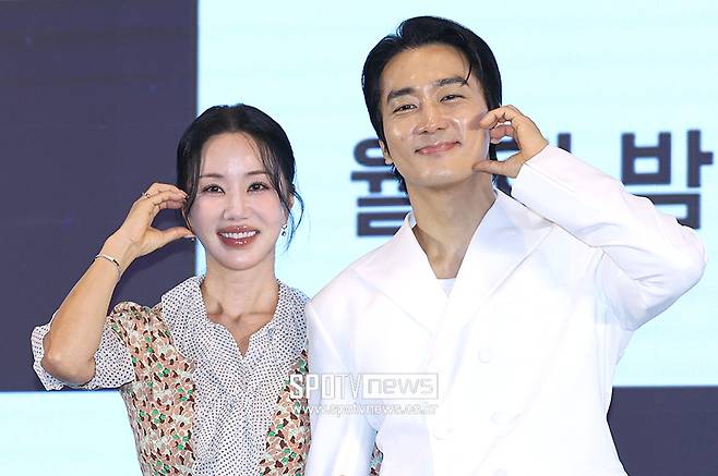 ▲ 엄정화 송승헌 ⓒ곽혜미 기자