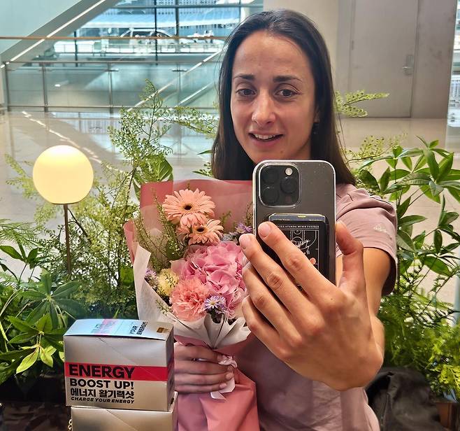 정관장의 새 외국인 선수 자네트 [정관장 배구단 제공. 재판매 및 DB 금지]