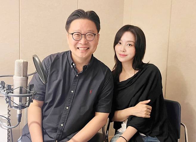 서경덕 교수와 배우 차주영 씨. [서경덕 성신여대 교수 제공]