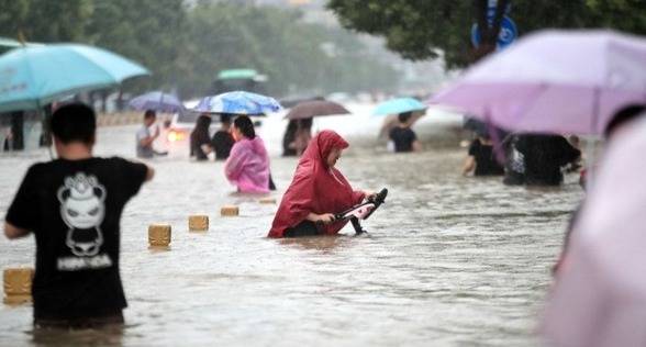 침수 피해. [자료사진 = 연합뉴스]