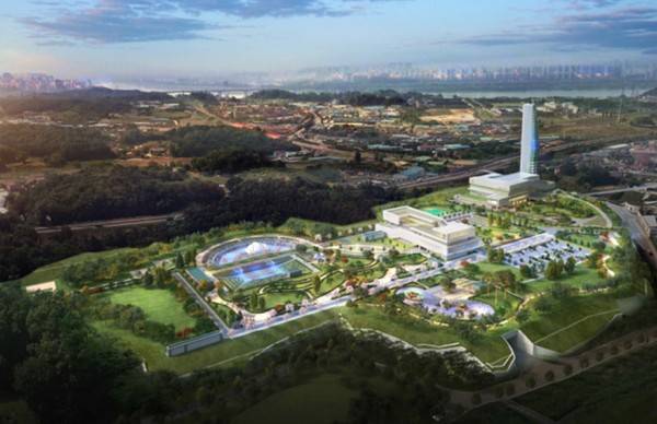 2026년 12월 준공 예정인 남양주시 자원순환종합단지 조감도.