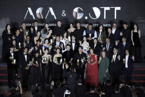 국내 유일의 스트리밍 산업 특화 국제 행사인 '2025 국제 스트리밍 페스티벌'이 오는 22~25일 부산에서 열린다. 사진은 ‘2024년 글로벌 OTT 어워즈’ 전경. 부산국제영화제 제공
