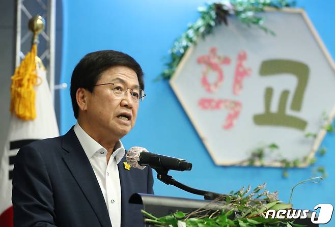 교육부 장관 후보자로 지명된 최교진 세종시교육감. /뉴스1 ⓒ News1 김기태 기자