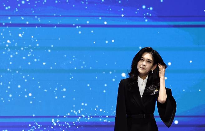 이부진 호텔신라 사장이 7월 1일 오후 서울 중구 신라호텔에서 열린 '제4회 여성기업주간 개막식'에 참석했다. /뉴스1