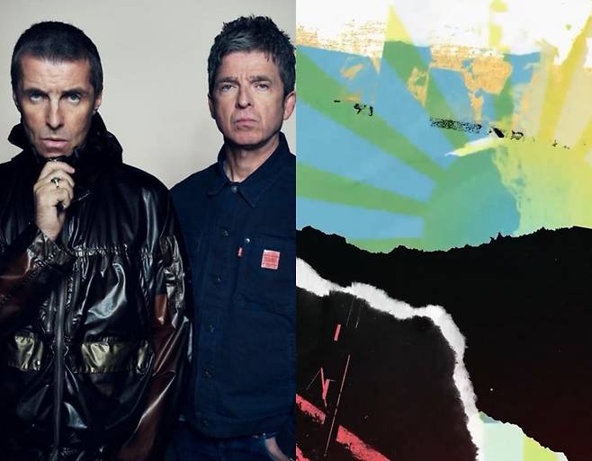 영국 밴드 오아시스가 욱일기를 연상시키는 영상을 공개해 국내 팬들의 비판을 받았다. 앞서 멤버 리암 갤러거는 인종차별 발언으로 논란이 됐다. 사진=뉴시스, 오아시스 인스타그램