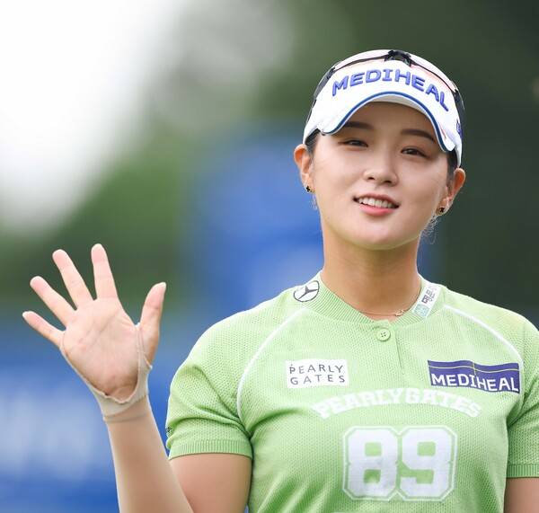 2025년 한국여자프로골프(KLPGA) 투어 메디힐·한국일보 챔피언십에 출전하는 박현경 프로. 사진제공=KLPGA