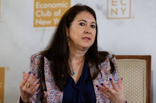 에이드리아나 쿠글러 전 Fed 이사. 노동경제 전문가로 고용지표 해석에 중요한 역할을 담당했다. 로이터연합뉴스