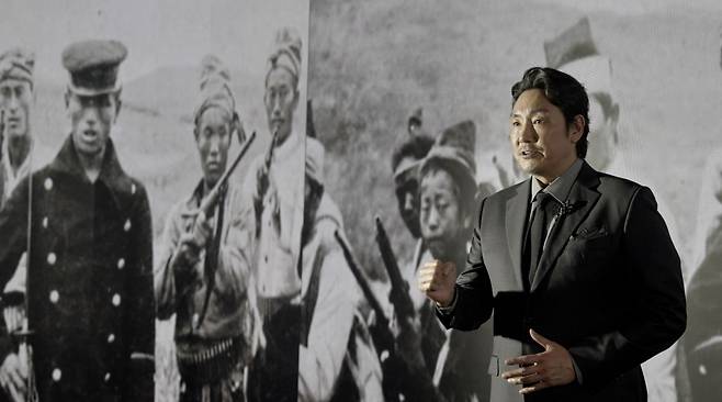 다큐멘터리 영화 '독립군: 끝나지 않은 전쟁'의 한 장면. 블루필름웍스 제공