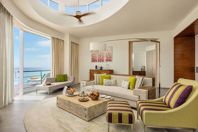 주메이라 몰디브 올하할리 라군 워터 빌라/ 사진=해시컴퍼니