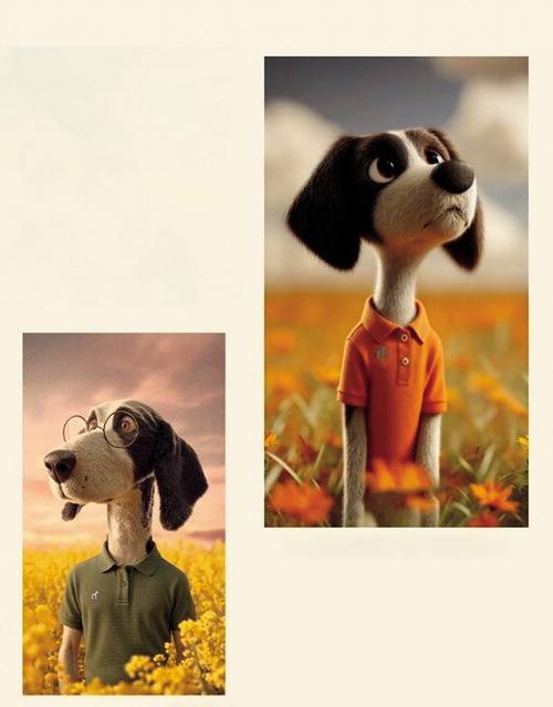 LF 헤지스가 선보인 캐릭터 '해리'.