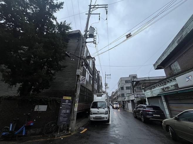 성수전략정비구역의 모습. 윤성현 기자