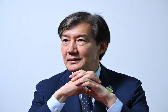 조국 전 조국혁신당 대표. 임세준 기자