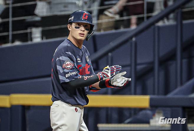 ▲ 윤동희 ⓒ롯데 자이언츠