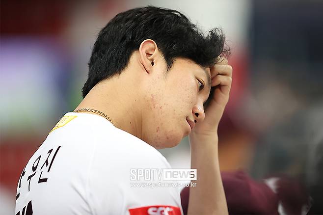 ▲ 안우진은 이번 부상으로 개인적 목표 구상에 치명타를 맞이했다 ⓒ곽혜미 기자