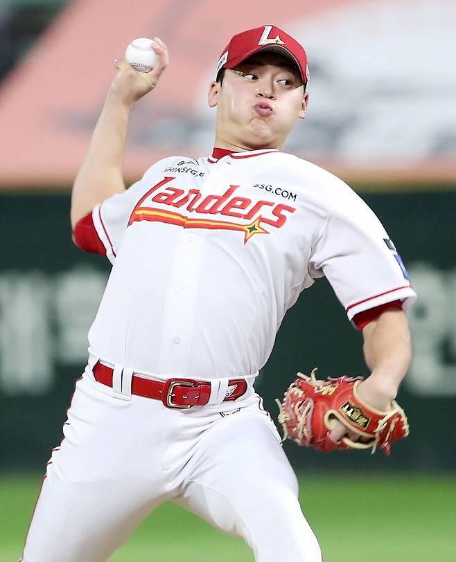 ▲ 구위는 물론 마무리로서 좋은 성향을 가진 조병현은 흔들림없이 팀의 뒷문을 지키고 있다 ⓒSSG랜더스