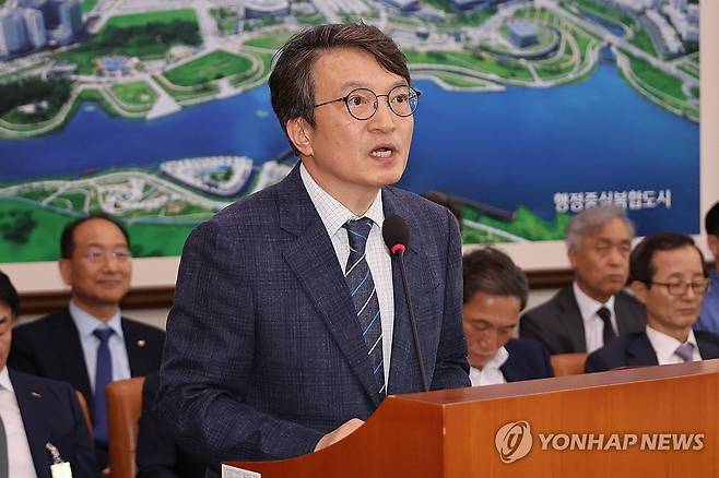 김의겸 새만금개발청장 [연합뉴스 자료사진]