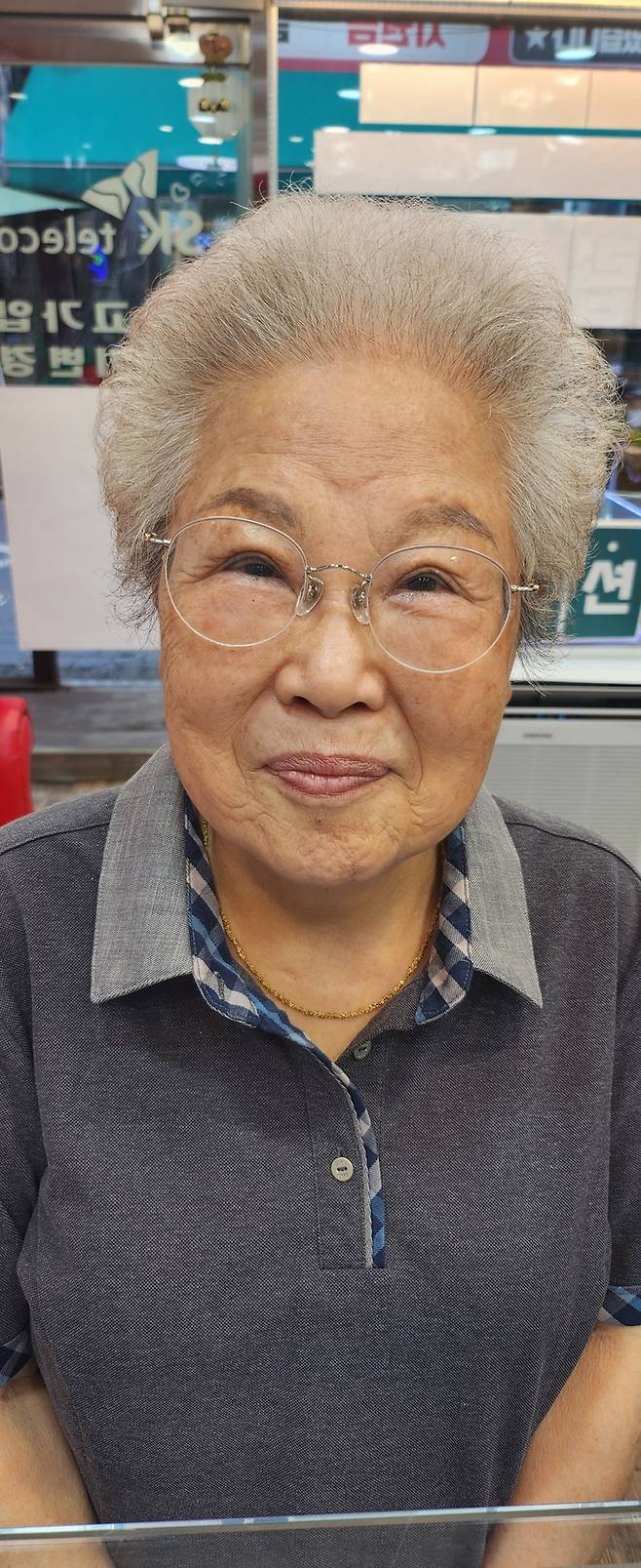 심산 김창숙 선생의 손녀 김주(85)여사  <본인제공>