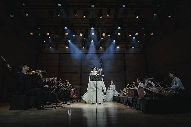 '오굿 X Resurrection' 공연 사진.광주문화재단 제공&nbsp;