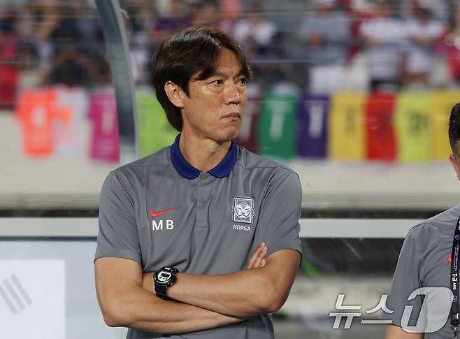 홍명보 대한민국 축구 국가대표팀 감독. 2025.7.15/뉴스1 ⓒ News1 김영운 기자