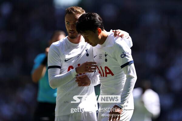 제임스 매디슨과 손흥민. /사진=게티이미지코리아