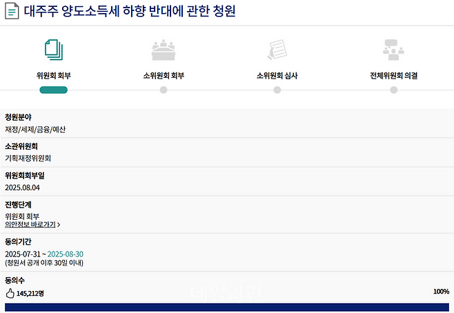 ⓒ국회 국민동의청원 홈페이지