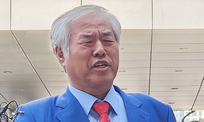 전광훈 사랑제일교회 목사. 연합뉴스