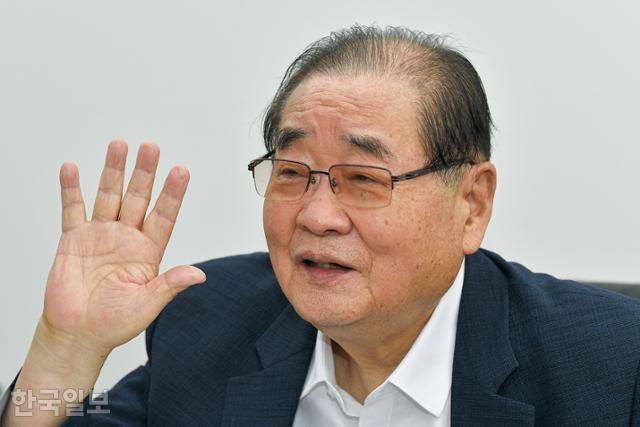 이종찬 광복회 회장이 지난달 29일 서울 종로구 광복 80년 기념사업회추진위원회 사무실에서 본보와 인터뷰를 하고 있다. 남동균 인턴기자