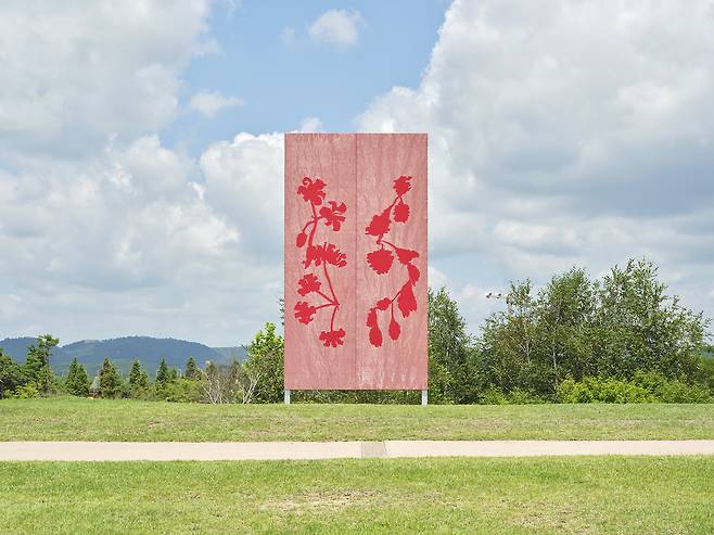 "Light: Of Nature and Lines In Between" by Oh Sang-min (Courtesy of  Gyeonggi Province and the artist)