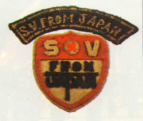 6·25전쟁 참전 당시 재일학도의용군들이 미군 측에서 받은 견장. [사진 출처 = 재일학도의용군 나라사랑기념관 홈페이지]