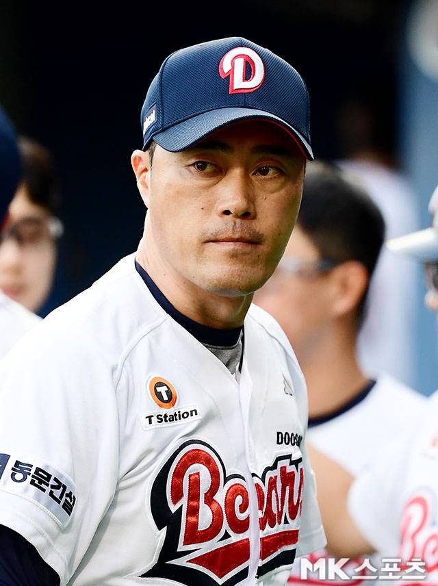 두산의 사령탑을 쥐고 있는 조성환 감독 대행. 사진=김영구 기자
