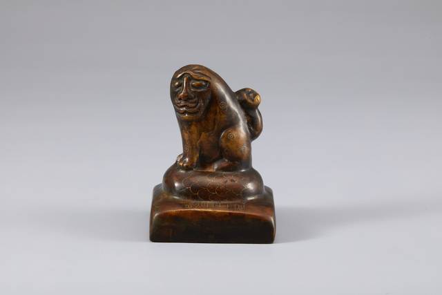 조선총독부 총독 데라우치 마사타케 인장, 1852~1919, 금속, 11.3x8.5x8.5㎝.