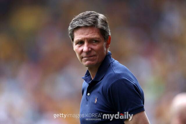 이적시장 상황에 불만을 표출한 글라스너 감독. /게티이미지코리아