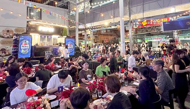 단양구경시장 드라큘라 갈릭 나이트 미식행사