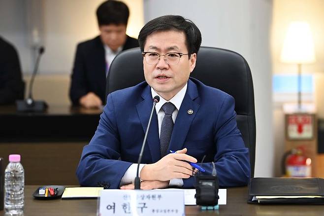 [서울=뉴시스] 정병혁 기자 = 여한구 산업통상자원부 통상교섭본부장(사진=산업통상자원부 제공) 2025.08.13. photo@newsis.com *재판매 및 DB 금지