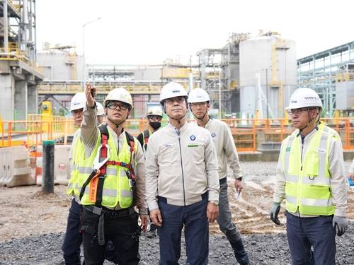 이용배 현대로템 사장, 충남 당진공장 현장 안전 점검 [현대로템 제공. 재판매 및 DB 금지]