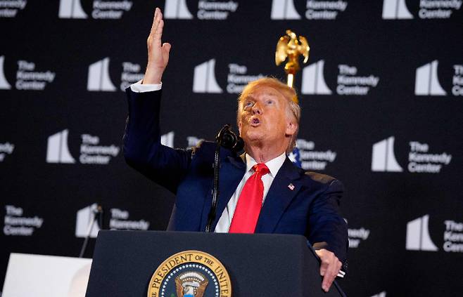 도널드 트럼프 미국 대통령. 연합뉴스