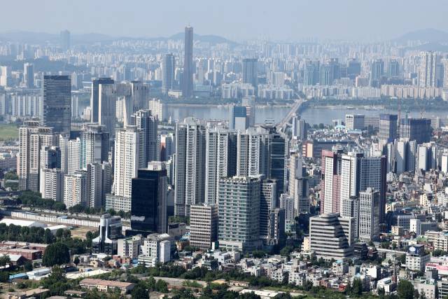 이달 10일 남산에서 본 서울. 연합뉴스