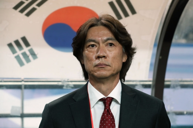 홍명보 한국 축구 대표팀 감독. 게티이미지코리아