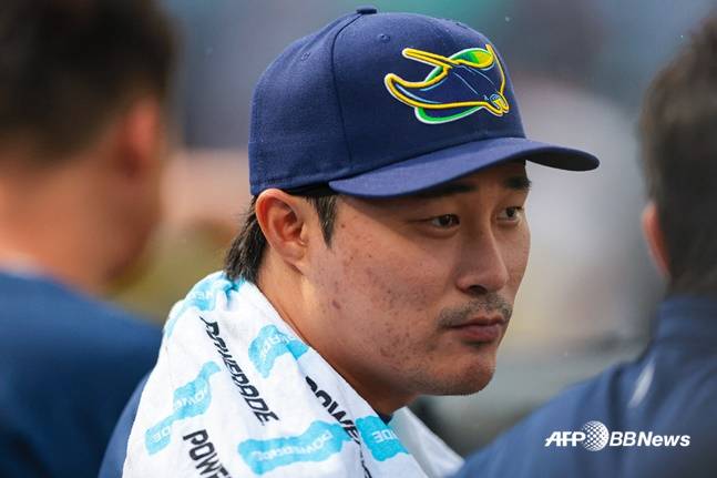 탬파베이 레이스 김하성. /AFPBBNews=뉴스1