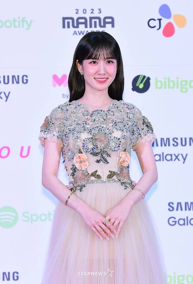 배우 박은빈이 2023년 11월 29일 오후 일본 도쿄돔에서 열린 '2023 MAMA AWARDS'(마마 어워즈) 레드카펫 행사에 참석해 포즈를 취하고 있다. / 사진제공 = 엠넷 /사진=김창현