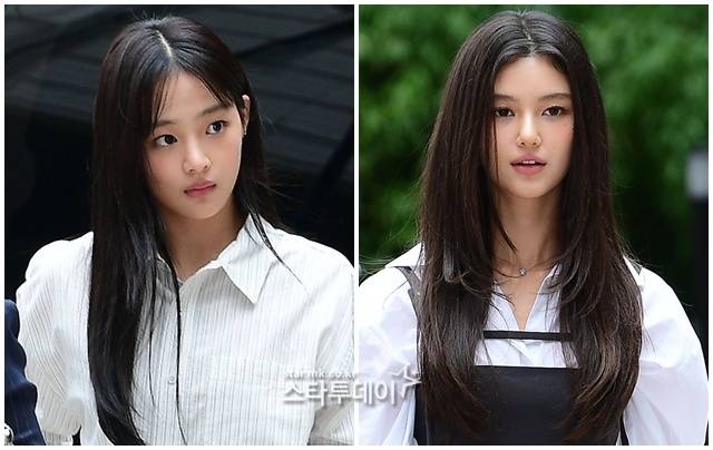 뉴진스 다니엘, 민지. 사진|유용석 기자