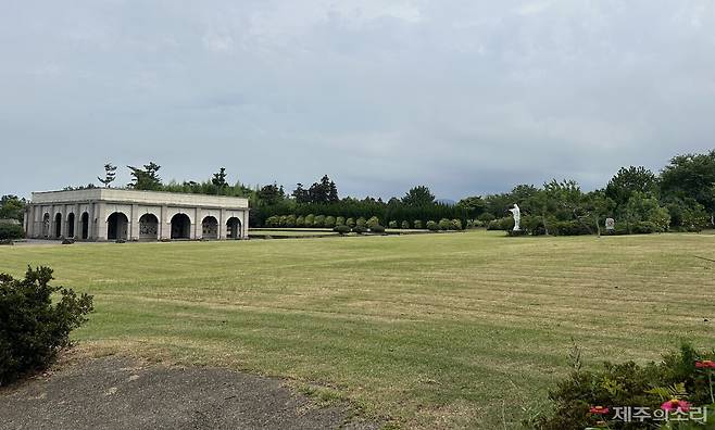 옛 의병 훈련터이자 현 천주교공원묘지. ⓒ제주의소리