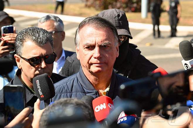 자이르 보우소나루 전 브라질 대통령. ⓒ AFP=뉴스1 ⓒ News1 윤다정 기자