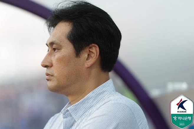 유병훈 FC안양 감독. (한국프로축구연맹 제공)